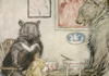 The three bears from Goldilocks story.